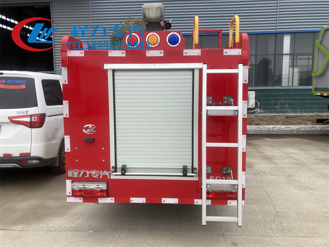 东风1吨水罐消防车