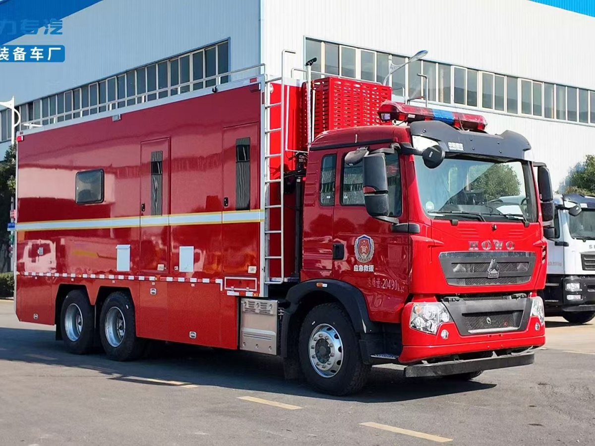 重汽豪沃无人机指挥车